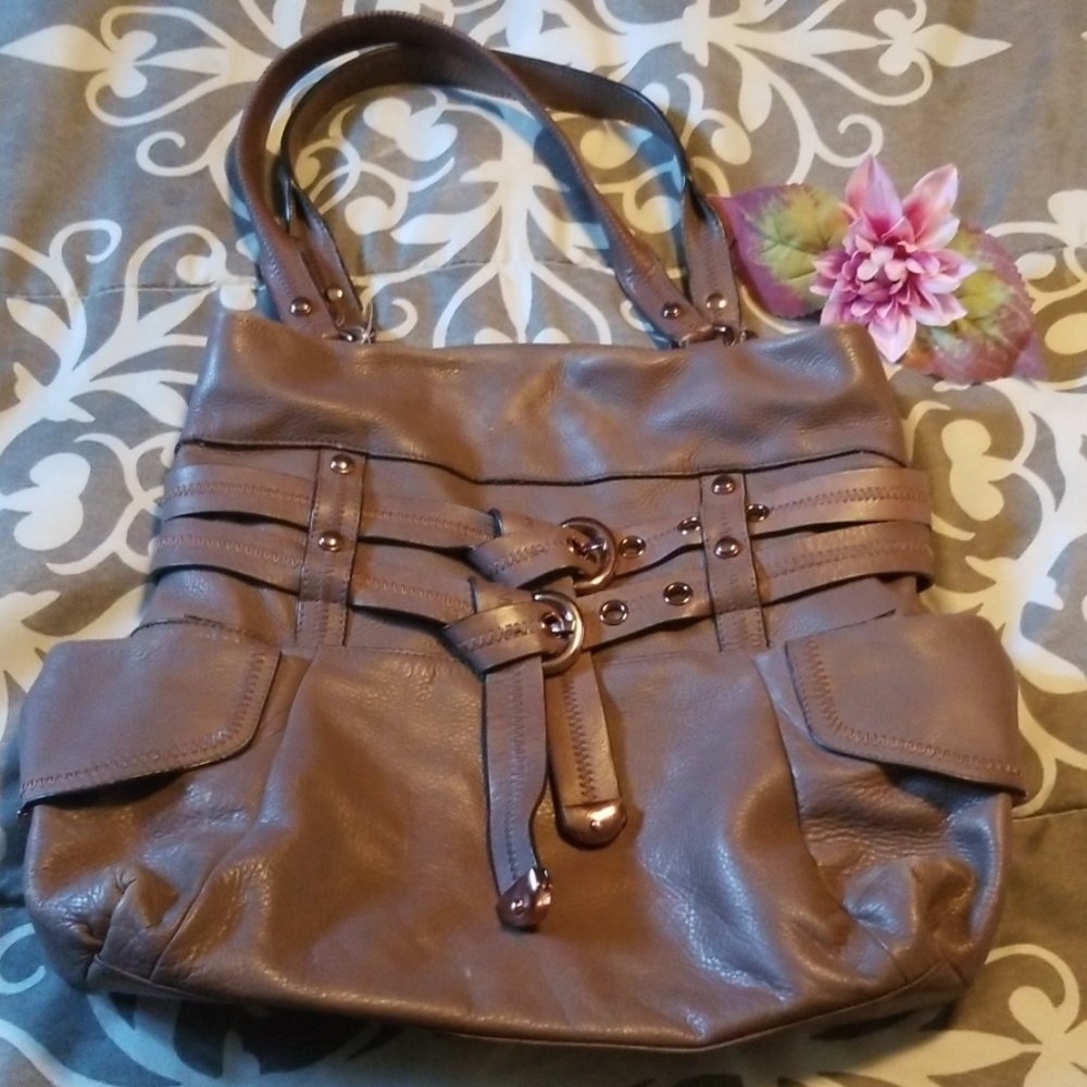 💖SALE💖B Makowsky leather shoulder bag